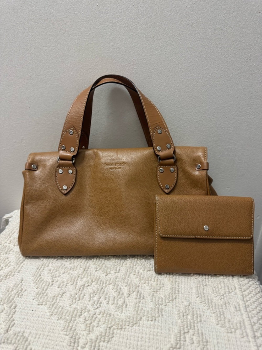 Vintage Kate Spade Top Handle Doctor Bag and Wallet